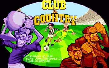 Club & Country_Disk1 screen shot title